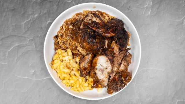 Jerk White Dinner.