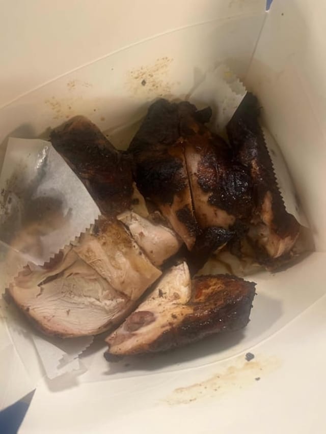 1/2 Mix Jerk Chicken.