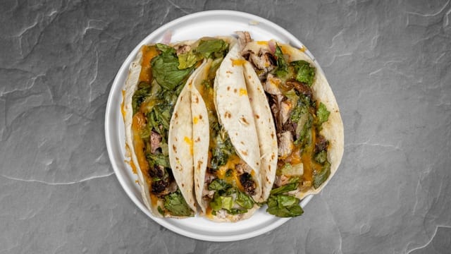 Jerk Chicken Taco.