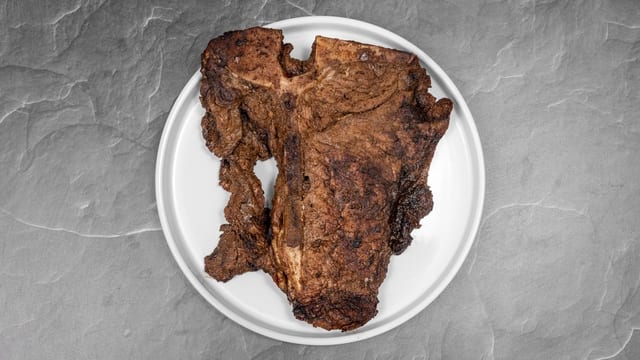 Steak-Meat Only.
