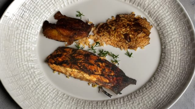 Salmon Dinner.