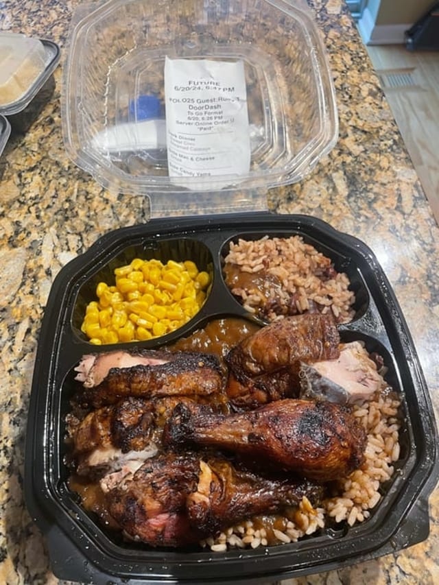 Jerk Dark Dinner.